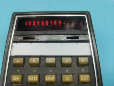 HP 67 original Rarität Taschenrechner calculator RRR selten revidiert TOP Zustand 1a
