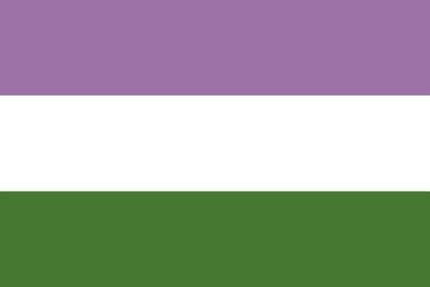 Fahne Flagge Genderqueer Pride Premiumqualität