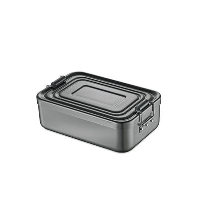 Lunchbox klein Aluminium