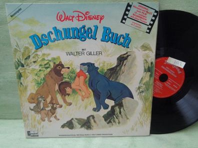 LP Disneyland Walt Disney Dschungelbuch Balu Mogli Rudyard Kipling Hörspiel Tonbuch