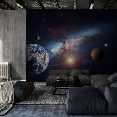 Muralo Selbstklebende Fototapeten XXL Spiralgalaxie Kosmos in 3D 4409