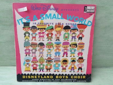 Cover Disneyland 1289 Walt Disney It´s a small world Folk Songs Boys Choir
