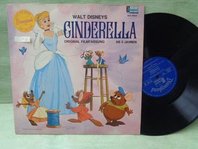 LP Disneyland Walt Disney Cinderella MA9602 Petra Krause Hörspiel