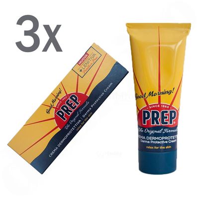 PREP Original Formula Dermoprotektive Hautcreme Hautschutz pflege 3x 75 ml Tube