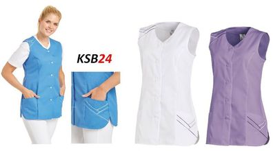 Damen-Hosenkasack Berufsbekleidung Kasack ohne Arm 3 Farben Leiber 04/1247