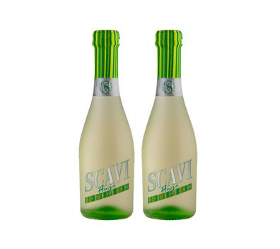 Scavi & Ray Hugo 2er Set Aperitivo Aperitif je 0,2L Piccolo (5,5% Vol)- [Enthäl