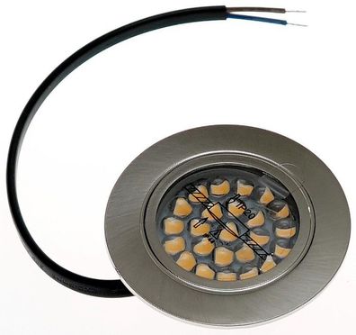 Möbel Einbaustrahler LED 230Volt 4 Watt Schrankleuchte Spiegelleuchte Spot IP44