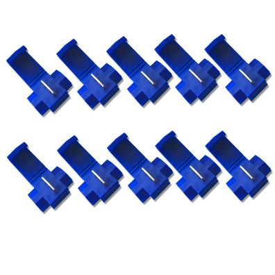 Schnellverbinder Blau für 1,25-2,5mm² Kabel (10 Stück)
