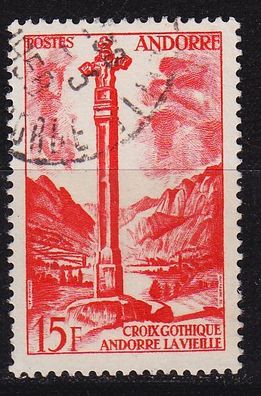 Andorra Französisch [1955] MiNr 0150 ( O/ used )