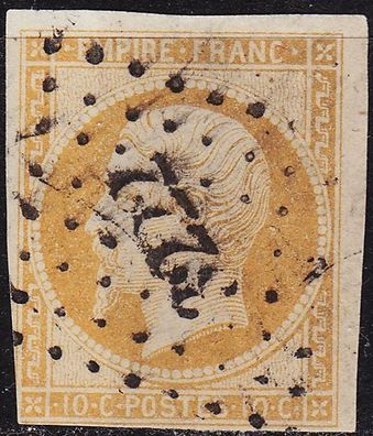 Frankreich FRANCE [1853] MiNr 0012 I a ( O/ used ) [03]