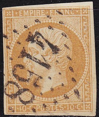 Frankreich FRANCE [1853] MiNr 0012 I a ( O/ used ) [12]
