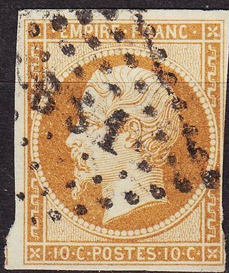 Frankreich FRANCE [1853] MiNr 0012 II ( O/ used ) [10]