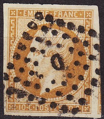 Frankreich FRANCE [1853] MiNr 0012 II ( O/ used ) [11]