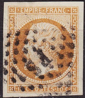Frankreich FRANCE [1853] MiNr 0012 II ( O/ used ) [14]