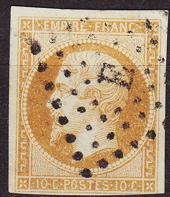 Frankreich FRANCE [1853] MiNr 0012 II ( O/ used ) [18]