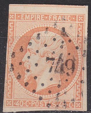 Frankreich FRANCE [1853] MiNr 0015 a ( O/ used ) [03]
