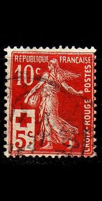 Frankreich FRANCE [1914] MiNr 0126 ( O/ used ) Rotes Kreuz