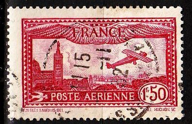 Frankreich FRANCE [1930] MiNr 0251 ( O/ used ) Flugzeug