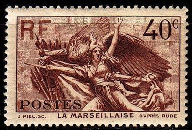 Frankreich FRANCE [1936] MiNr 0320 ( * / mh )