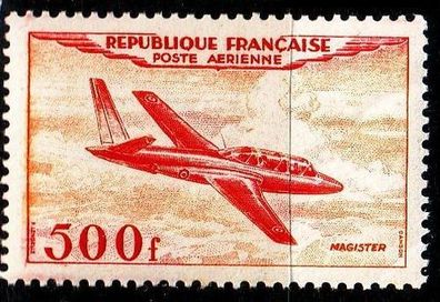 Frankreich FRANCE [1954] MiNr 0989 ( * / mh ) Flugzeug