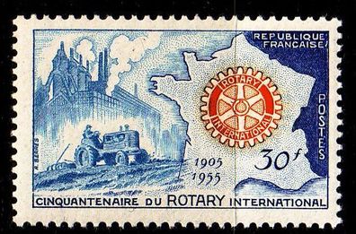 Frankreich FRANCE [1955] MiNr 1035 ( * / mh )