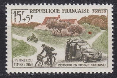 Frankreich FRANCE [1958] MiNr 1187 ( * / mh ) Briefmarken