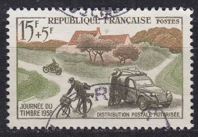 Frankreich FRANCE [1958] MiNr 1187 ( O/ used ) Briefmarken