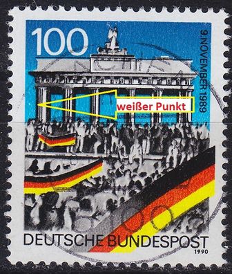 Germany BUND [1990] MiNr 1482 F15 ( O/ used ) [01] Plattenfehler