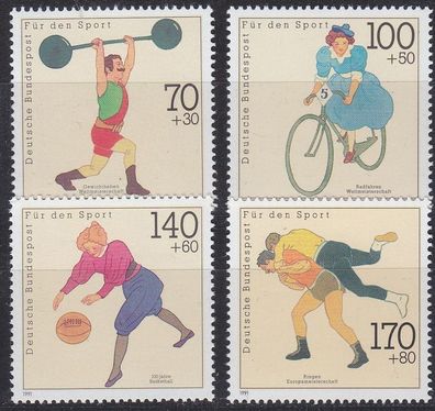 Germany BUND [1991] MiNr 1499-02 ( * */ mnh ) Sport
