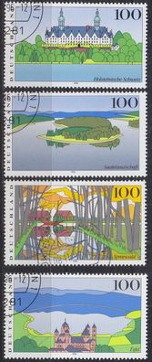 Germany BUND [1996] MiNr 1849-52 ( O/ used ) Landschaft