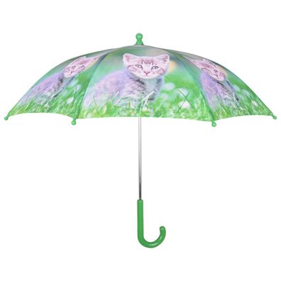 Regenschirm Katzenwelpen Sauwetterdach