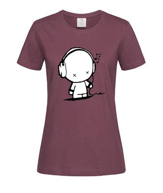 T-Shirt Damen-Musikmann Essential