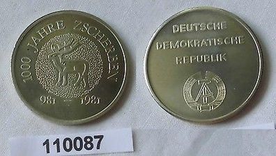 DDR Medaille 1000 Jahre Zscherben 981-1981 (110087)