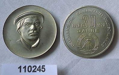 DDR Medaille Thomas Müntzer 30 Jahre demokrat. Bauernpartei 1948-1978 (110245)