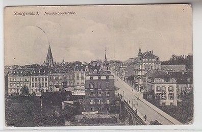 66397 Feldpost Ak Saargemünd Neunkircherstrasse 1916