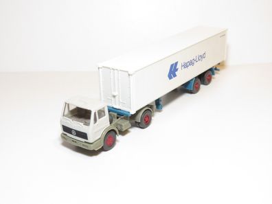 Wiking 520 - Mercedes - Container Sattelzug - Hapag-LIoyd - LKW - H0 - 1 :87