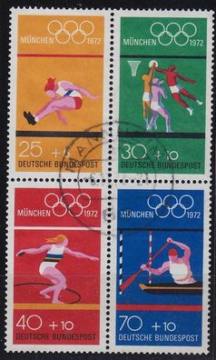 Germany BUND [1972] MiNr 0734-37 4er ( O/ used ) Olympiade