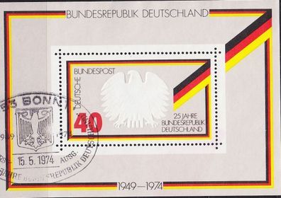 Germany BUND [1974] MiNr 0807 Block 10 ( Sonder-O/ used )