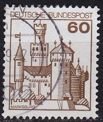 Germany BUND [1977] MiNr 0917 ( O/ used ) Bauwerke