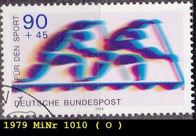 Germany BUND [1979] MiNr 1010 ( O/ used ) Sport
