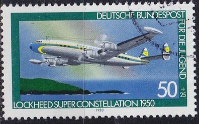 Germany BUND [1980] MiNr 1041 ( O/ used ) Flugzeug