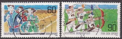 Germany BUND [1982] MiNr 1127-28 ( O/ used ) Sport