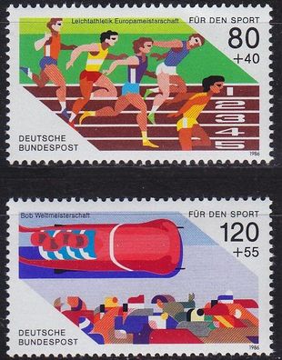 Germany BUND [1986] MiNr 1269-70 ( * */ mnh ) Sport