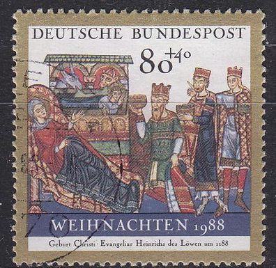 Germany BUND [1988] MiNr 1396 ( O/ used ) Weihnachten