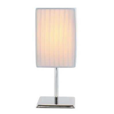 Designer Tischlampe TOWER-XS weiss Lampe Tischleuchte Nachttischlampe 25cm