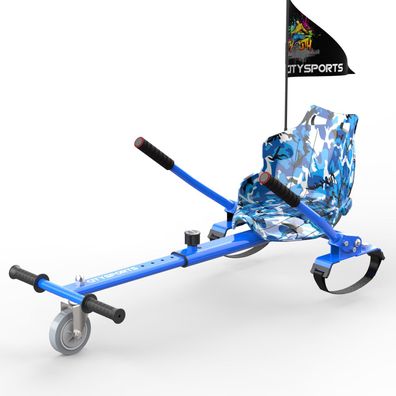 Hoverkart Self Balance Scooter Sitz passt für alle Hoverboards 6,5 8 10 zoll