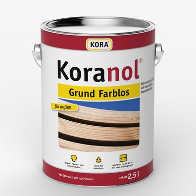 Kora Koranol Grund 2,5 Liter farblos