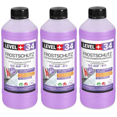 Frostschutz 3L für Bauzementklebstoffe Zementkleber Fliesenkleber RM34