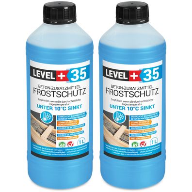 2L Frostschutz Plastifizierer |Betonverflüssiger Beton-Zusatzmittel | RM35