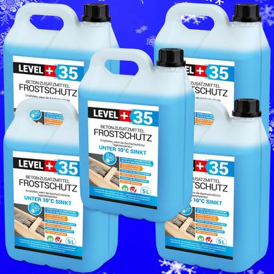 25L Beton-Zusatzmittel Frostschutz Plastifizierer Beton-Verflüssiger RM35